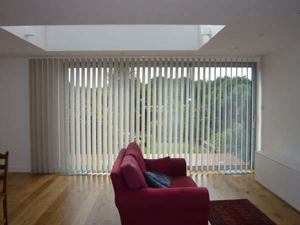 Sliding Patio Doors One Way Vertical Blind