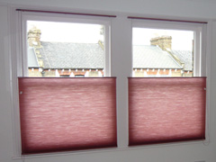 duette bottom up blinds using a cord control Tufnell Park