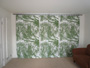 Marimekko Tuuli green, interlined and blackout Golders Green