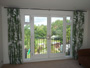 Marimekko Tuuli green, interlined and blackout Golders Green 