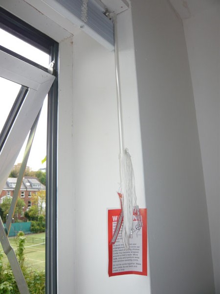 15mm Aluminium Venetian Blinds with Uniwands installed in Highgate , North London 4