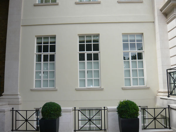 bottom up roller blinds external view
