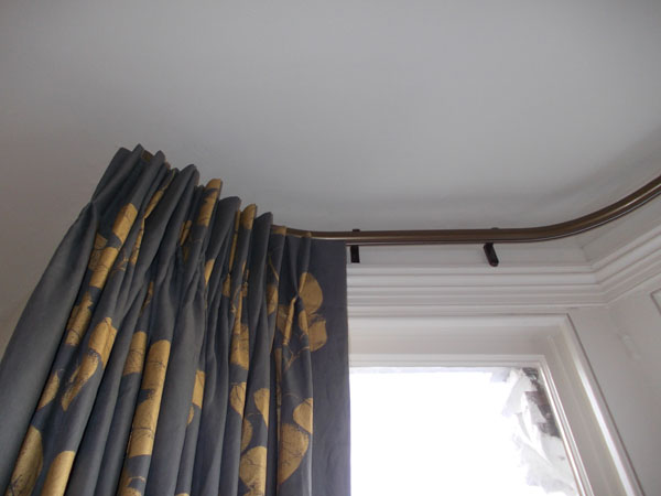 twin pleat curtains stacking back well