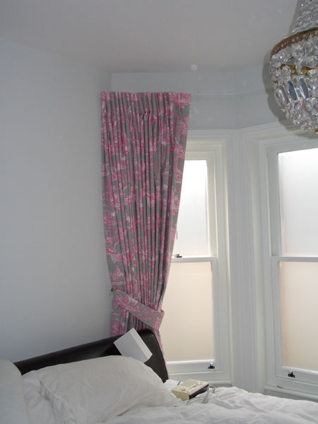 Manuel Canovas curtains stacked back