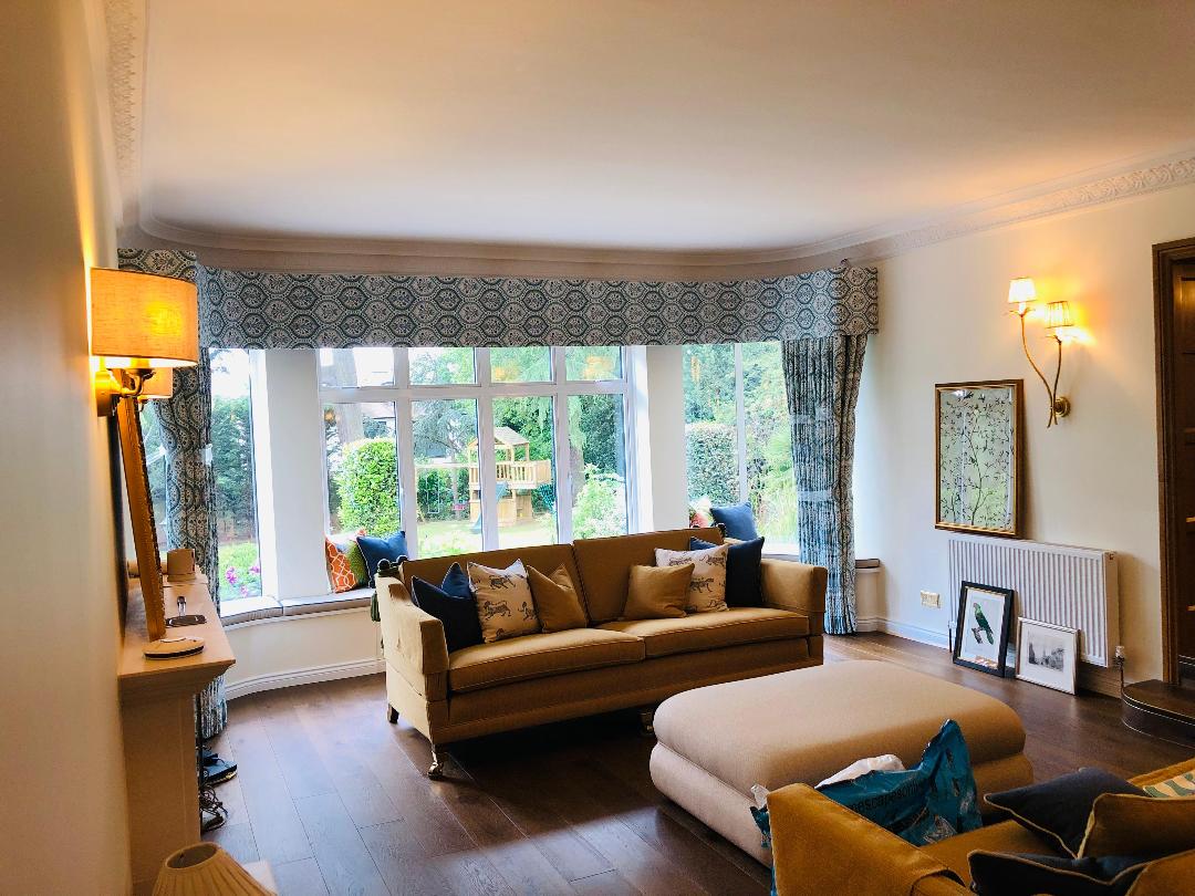 Curtains and Pelmet fitted in Barnet EN5