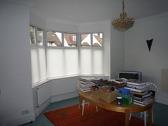 bottom up blinds on UPVC windows Golders Green