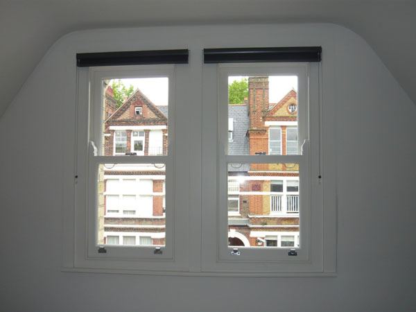 Honeycomb Blackout Blinds installed London