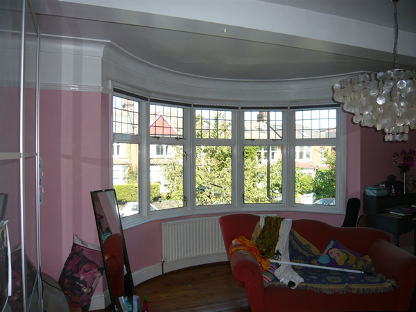 Bottom Up - Top Down  Luxaflex duette blinds fitted in North London