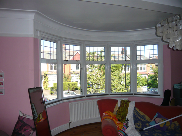 Bottom Up - Top Down  Luxaflex duette blinds fitted in North London