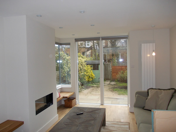 Luxaflex Duette blinds for a loft apartment in Central London Docklands