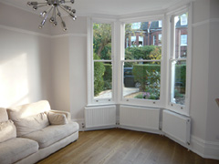 simple white roller blinds Finchley