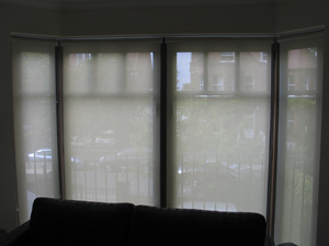 Sunscreen roller blinds Hampstead