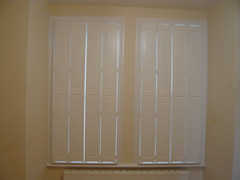 Solid panel bi-fold shutters Highgate